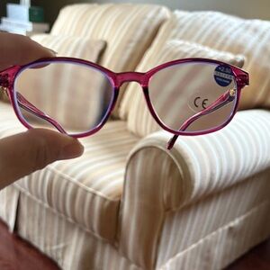 Hot Pink Glasses 2.50